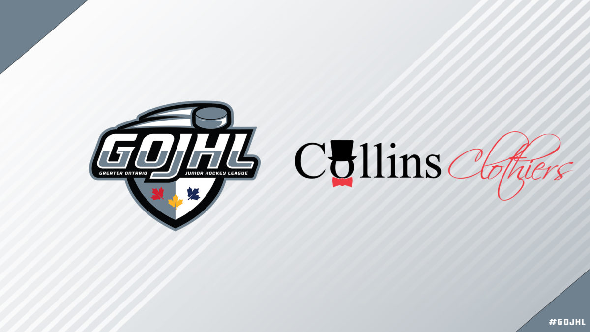 GOJHL Logo with Collins Clothiers Logo