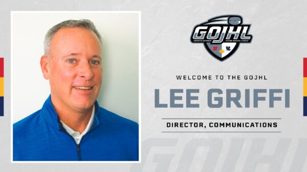 GOJHL Welcomes Lee Griffi as Director, Communications
