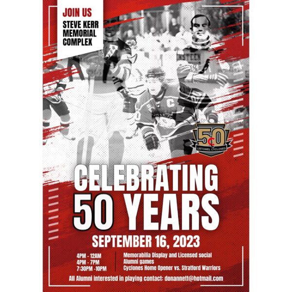 Cyclones celebrating 50 years of junior hockey
